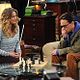 Big Bang : photo Johnny Galecki, Kaley Cuoco