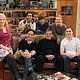 Big Bang : photo Jim Parsons, Johnny Galecki, Kaley Cuoco, Kunal Nayyar, Leonard Nimoy