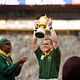 Invictus : photo Clint Eastwood, Matt Damon, Morgan Freeman