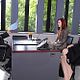 <b>Bob Balaban, Carrie Preston, Julianna Margulies</b> Foto : The Good Wife