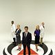 Better Off Ted : photo Jay Harrington, Jonathan Slavin, Malcolm Barrett, Portia de Rossi