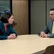 The Office : photo Ed Helms, Maura Tierney