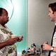 The Office : photo John Krasinski, Leslie David Baker