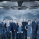 <b>Charles Mesure, Elizabeth Mitchell, Joel Gretsch, Laura Vandervoort, Morena Baccarin</b> Foto : V (2009)