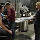 <b>Charles Mesure, Elizabeth Mitchell, Joel Gretsch</b> Foto : V (2009)