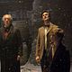 Doctor Who : photo Laurence Belcher, Matt Smith (IV), Michael Gambon