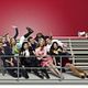 Glee : photo Amber Riley, Chris Colfer, Cory Monteith, Dianna Agron, Jane Lynch