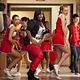 Glee : photo Amber Riley, Heather Morris, Naya Rivera