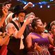 Glee : photo Amber Riley, Chris Colfer