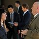<b>Pruitt Taylor Vince, Robin Tunney, Simon Baker, Tim Kang</b> Foto : El Mentalista
