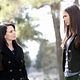 <b>Mia Kirshner, Nina Dobrev</b> Foto : Crónicas vampíricas