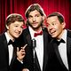<b>Angus T. Jones, Ashton Kutcher, Jon Cryer</b> Foto : Dos hombres y medio