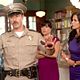 <b>Courteney Cox, David Arquette, Neve Campbell, Wes Craven</b> Foto : Scream 4