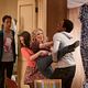 Community : photo Alison Brie, Danny Pudi, Donald Glover, Gillian Jacobs