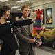 Rockefeller Plaza : photo Jack McBrayer, Kristen Schaal, Tracy Morgan