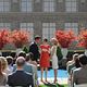 Rockefeller Plaza : photo Alec Baldwin, Elizabeth Banks, Tina Fey