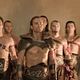 <b>Dustin Clare, Manu Bennett, Nick Tarabay, Shane Rangi</b> Foto : Spartacus: Dioses de la Arena