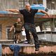 Fast & Furious 5 : photo Dwayne Johnson, Justin Lin, Vin Diesel