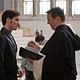 El rito : photo Ciarán Hinds, Colin O'Donoghue, Mikaël Hafstrom