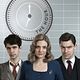 The Hour (2011) : photo Ben Whishaw, Dominic West, Romola Garai