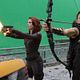 Marvel: Los Vengadores : photo Jeremy Renner, Joss Whedon, Scarlett Johansson