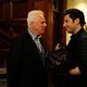 <b>James Roday, Malcolm McDowell</b> Foto : Psych