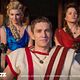 Spartacus: Sangre y arena : photo Brett Tucker, Lucy Lawless, Viva Bianca