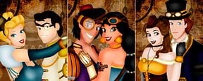Princesas Disney con estética Steampunk Princesas Disney con estética Steampunk