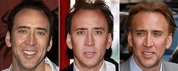 Los locos peinados de Nicolas Cage