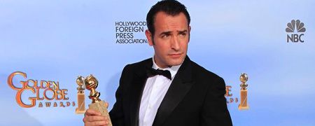 'The Artist', gran vencedora de los Globos de Oro 2012