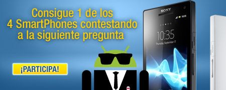SensaCine regala 4 Sony Xperia S