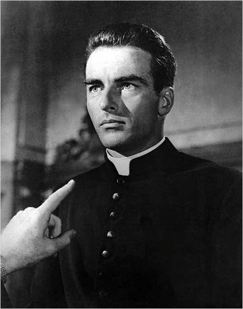 Yo confieso : photo Alfred Hitchcock, Montgomery Clift
