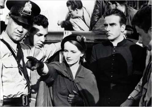 Yo confieso : photo Alfred Hitchcock, Montgomery Clift